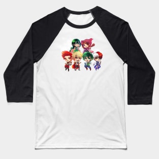 Fantasy Chibis Baseball T-Shirt